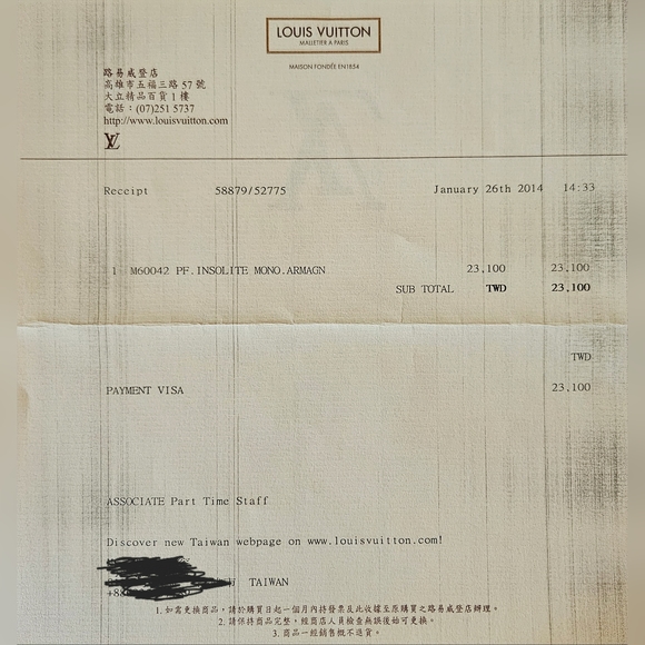 SOLD✨️Authentic✨️Louis Vuitton Monogram Insolite Wallet - Picture 16 of 16